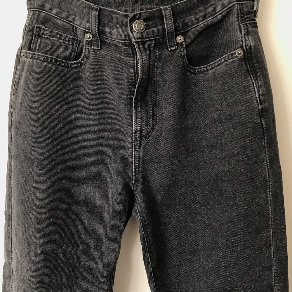American Eagle High Waisted Black Denim Jeans
